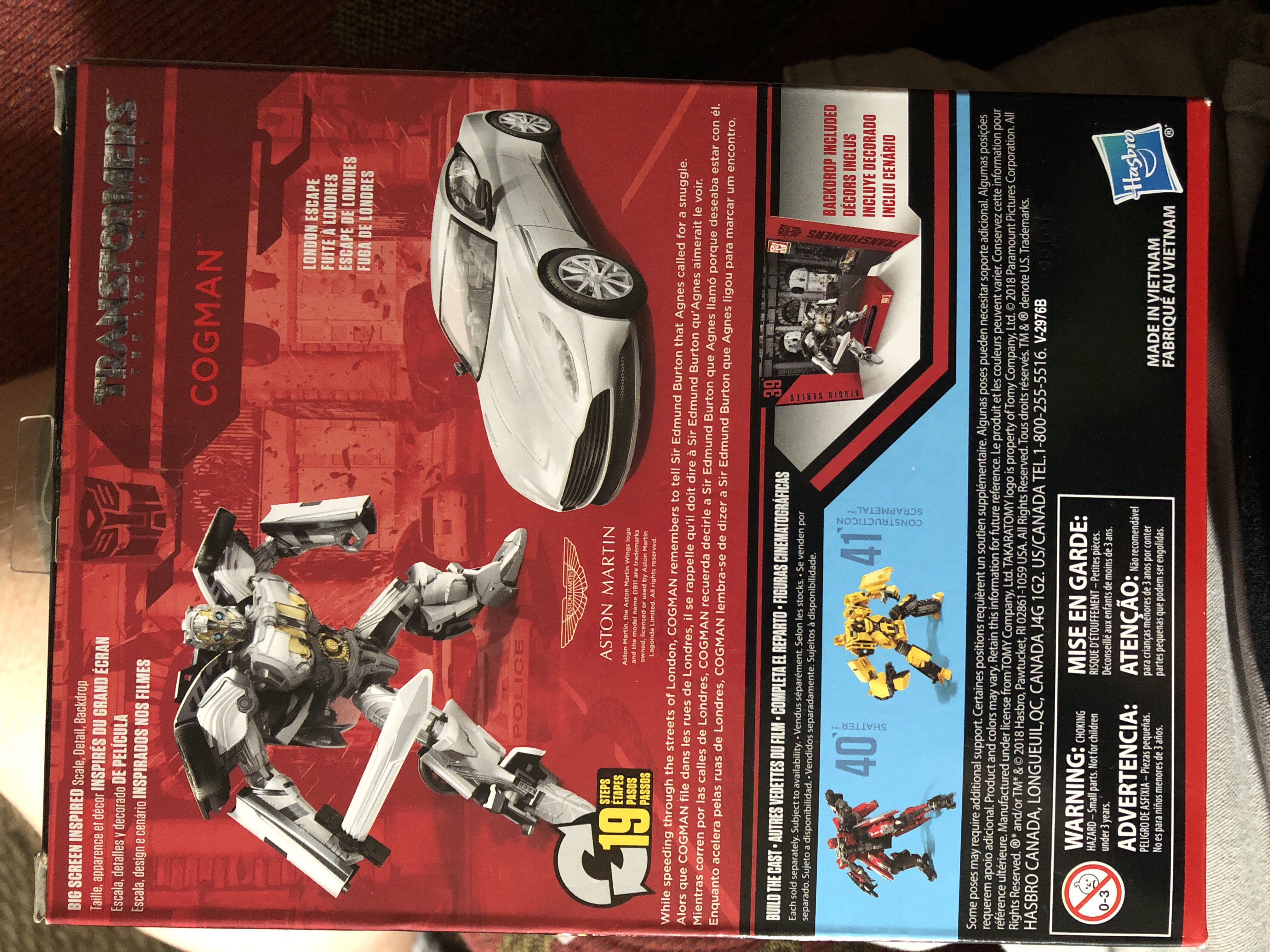 39 Cogman - Takara Tomy (Studio Series) action figure collectible [Barcode 630509778829] - Main Image 2