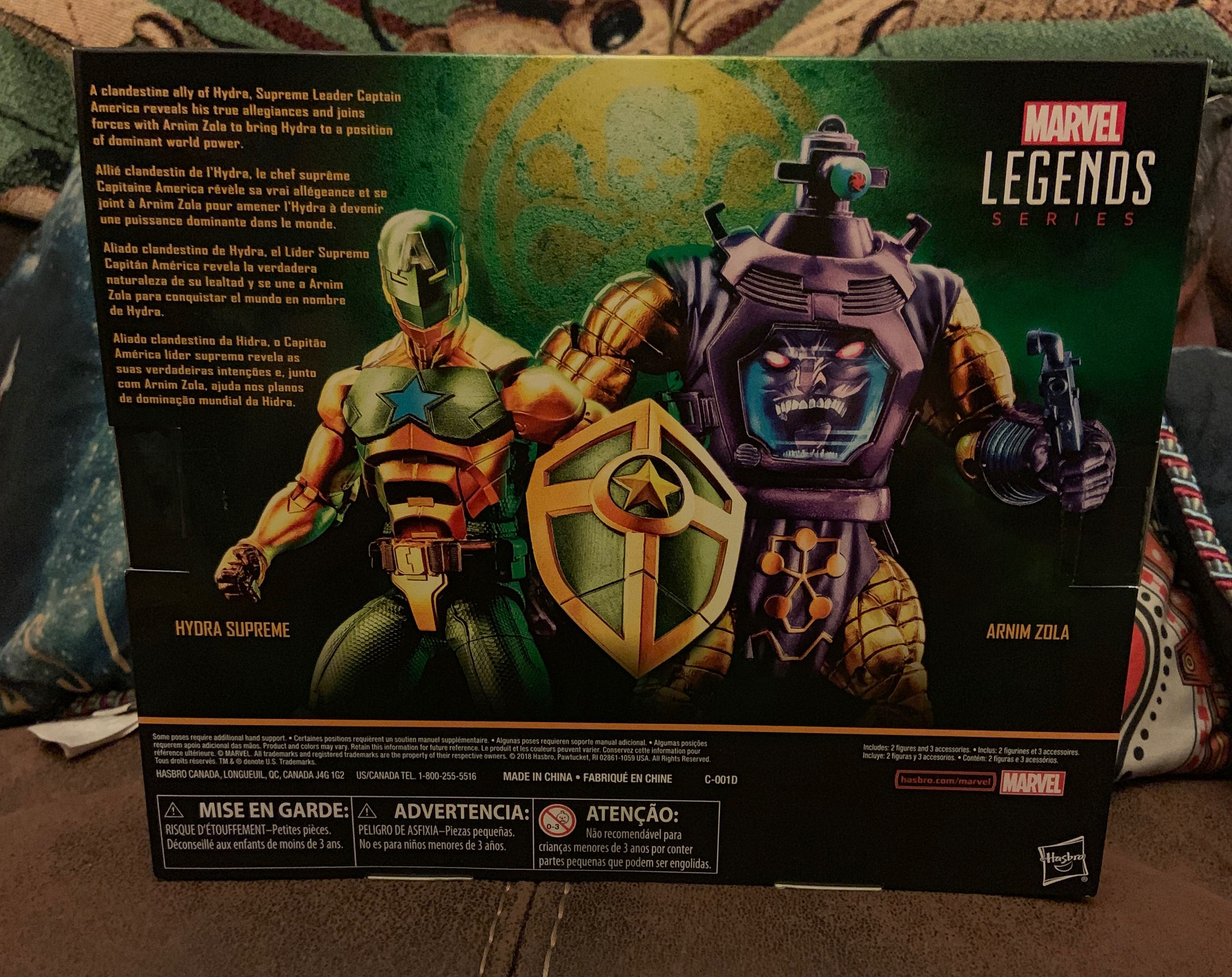Arnim Zola - Hasbro (Marvel Legends Series) action figure collectible [Barcode 630509783427] - Main Image 3