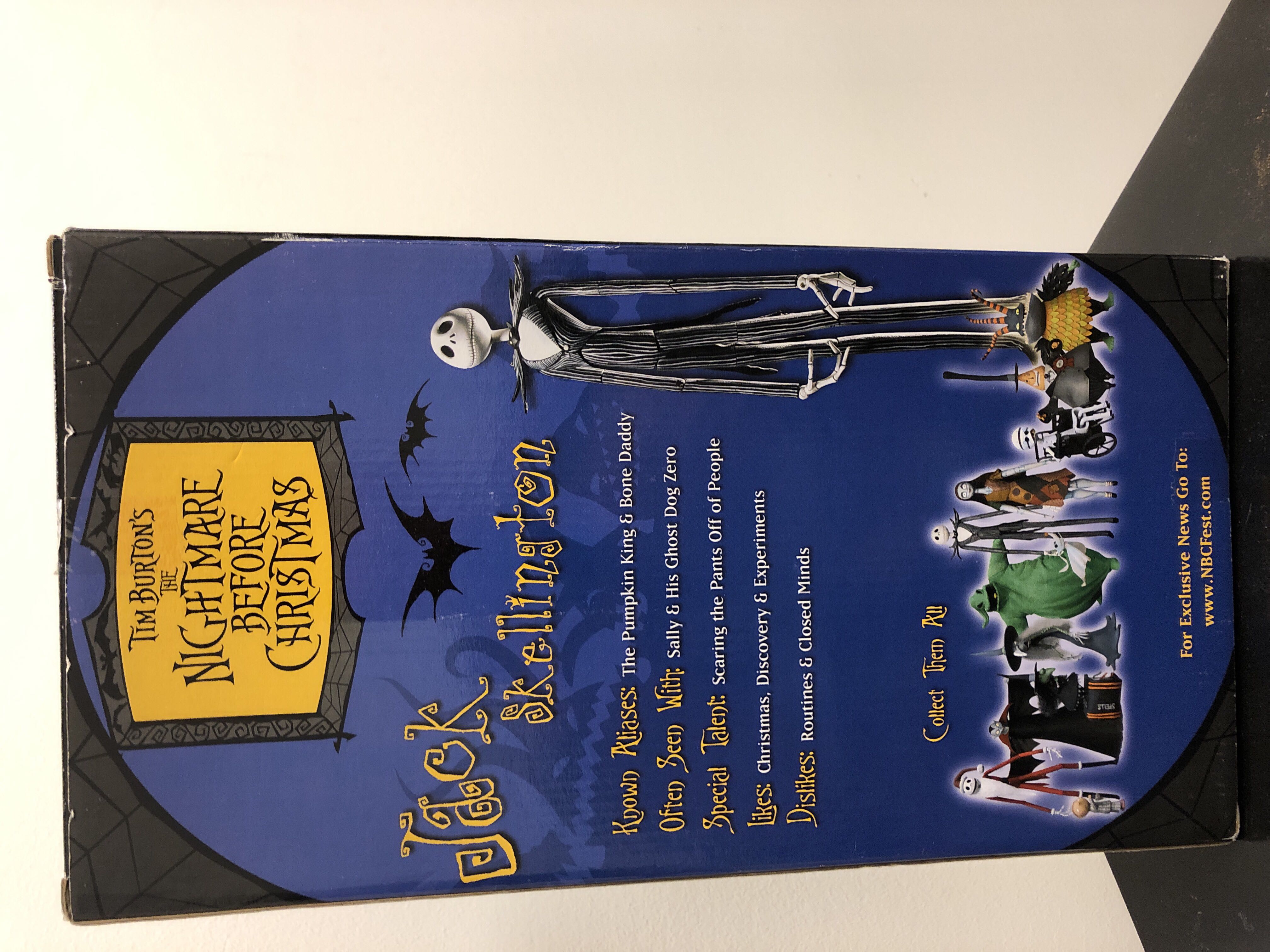 Jack Skellington With Interchangeable Heads - PVC action figure collectible [Barcode 634482325421] - Main Image 2