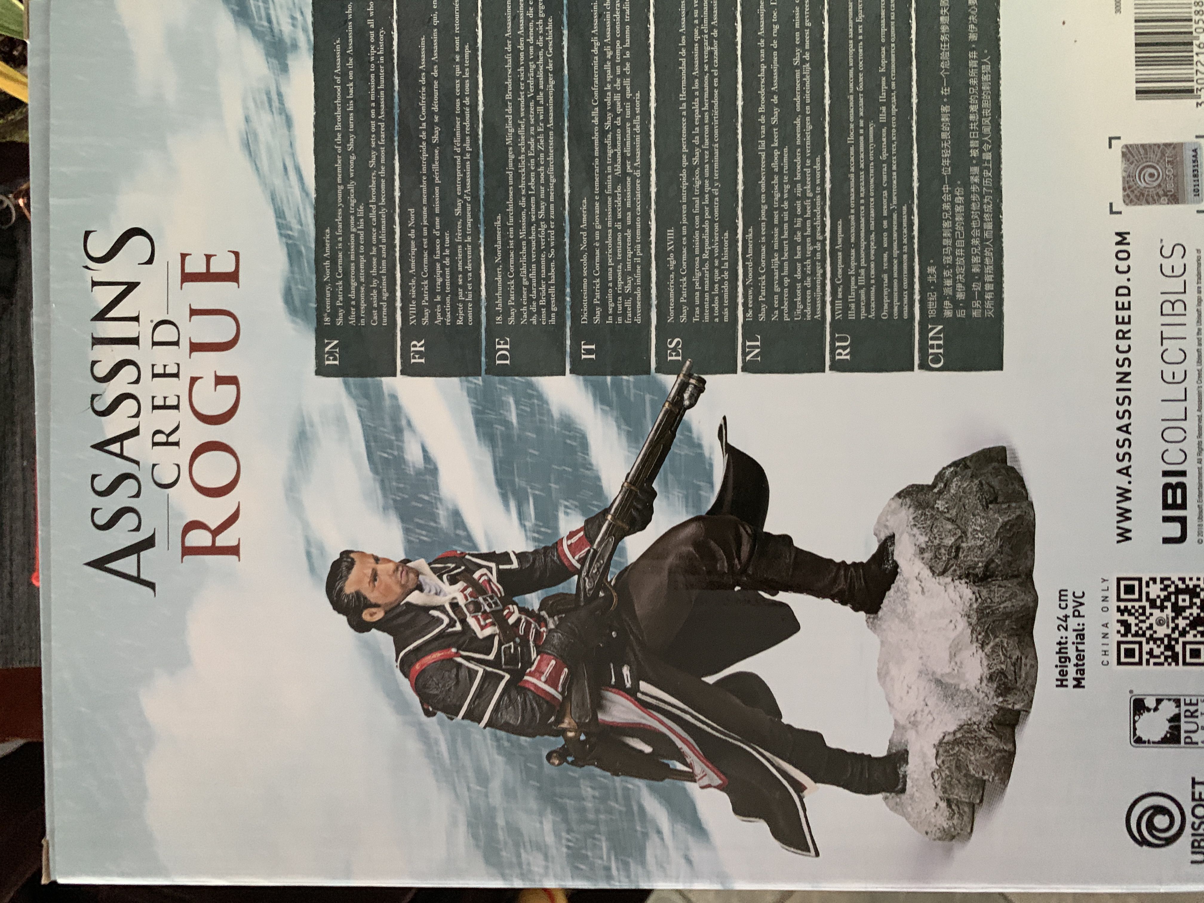Assassin’s Creed Rouge “ The Renegade “ - Ubicollectibles action figure collectible [Barcode 3307216058878] - Main Image 2