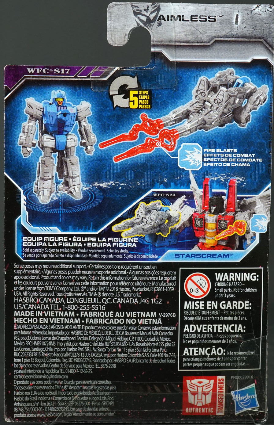 Aimless - Core Class - Hasbro (Transformers) action figure collectible [Barcode 630509769933] - Main Image 4