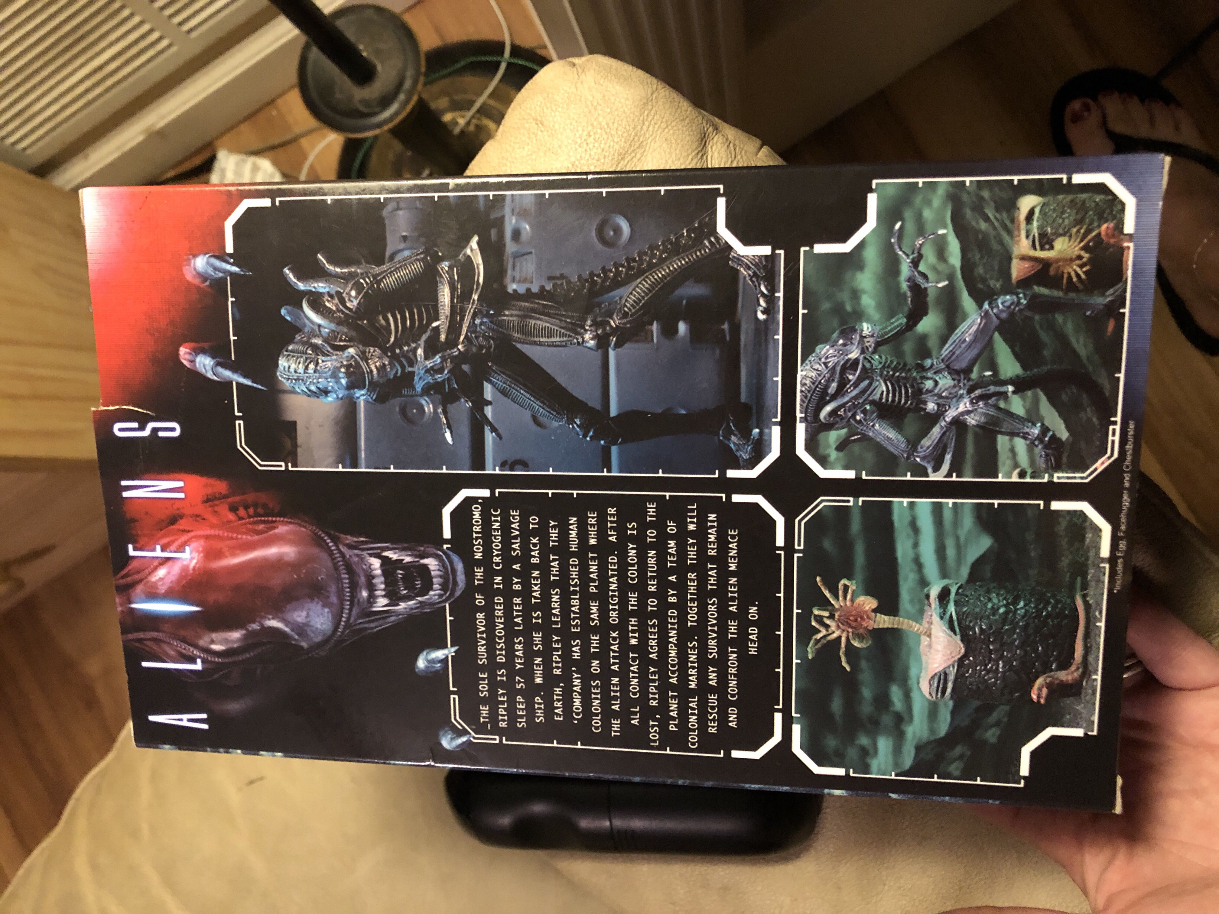 ALIENS: Blue Warrior Xenomorph - Neca (Aliens) action figure collectible [Barcode 634482516478] - Main Image 3