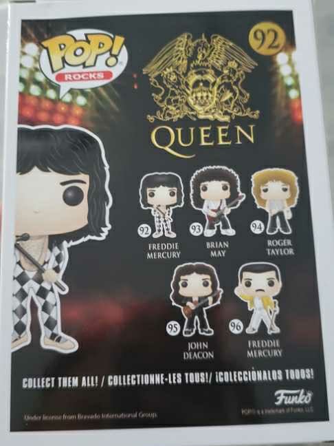 Freddy Mercury (Queen) 92  action figure collectible [Barcode 889698337311] - Main Image 2