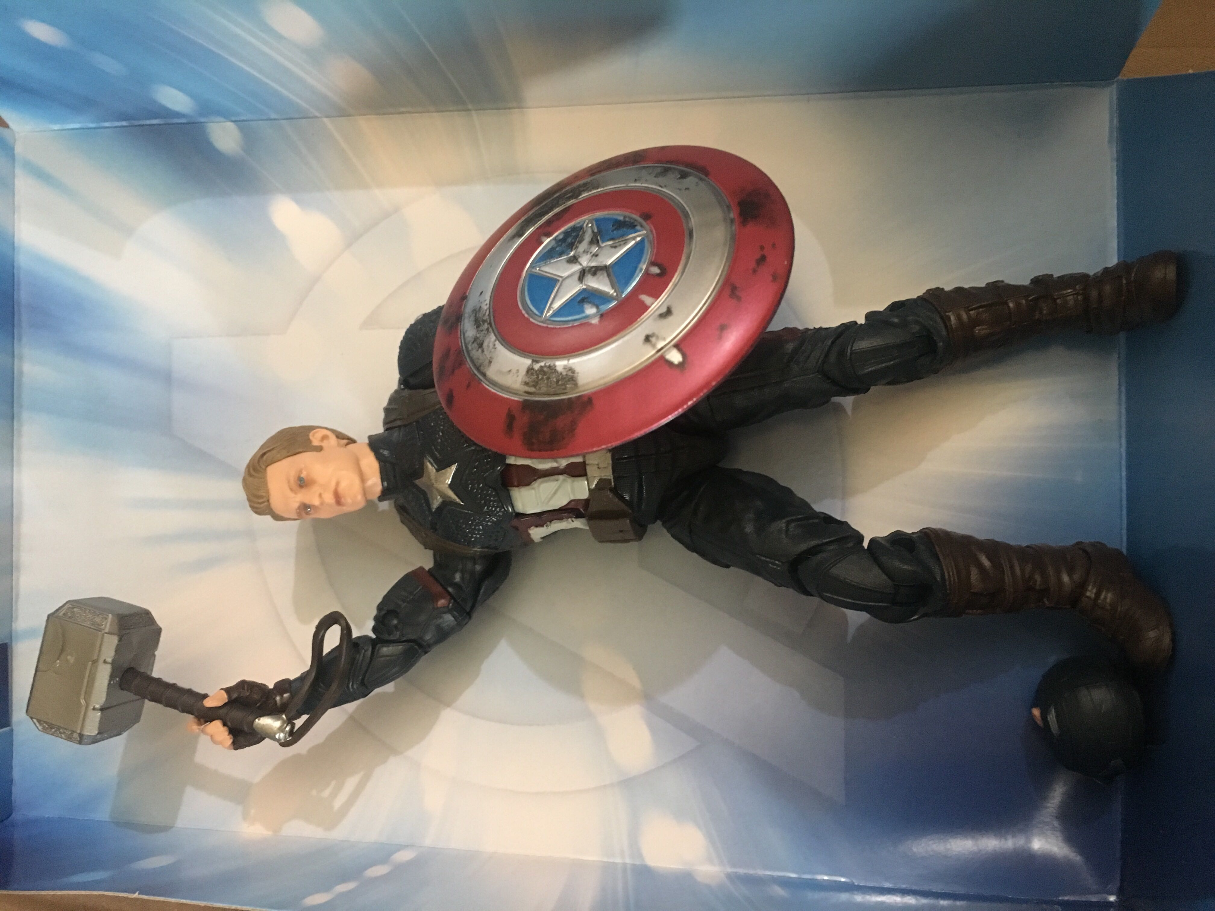 Captain America - Hasbro (Marvel Legends Avengers Endgame) action figure collectible [Barcode 630509816453] - Main Image 4