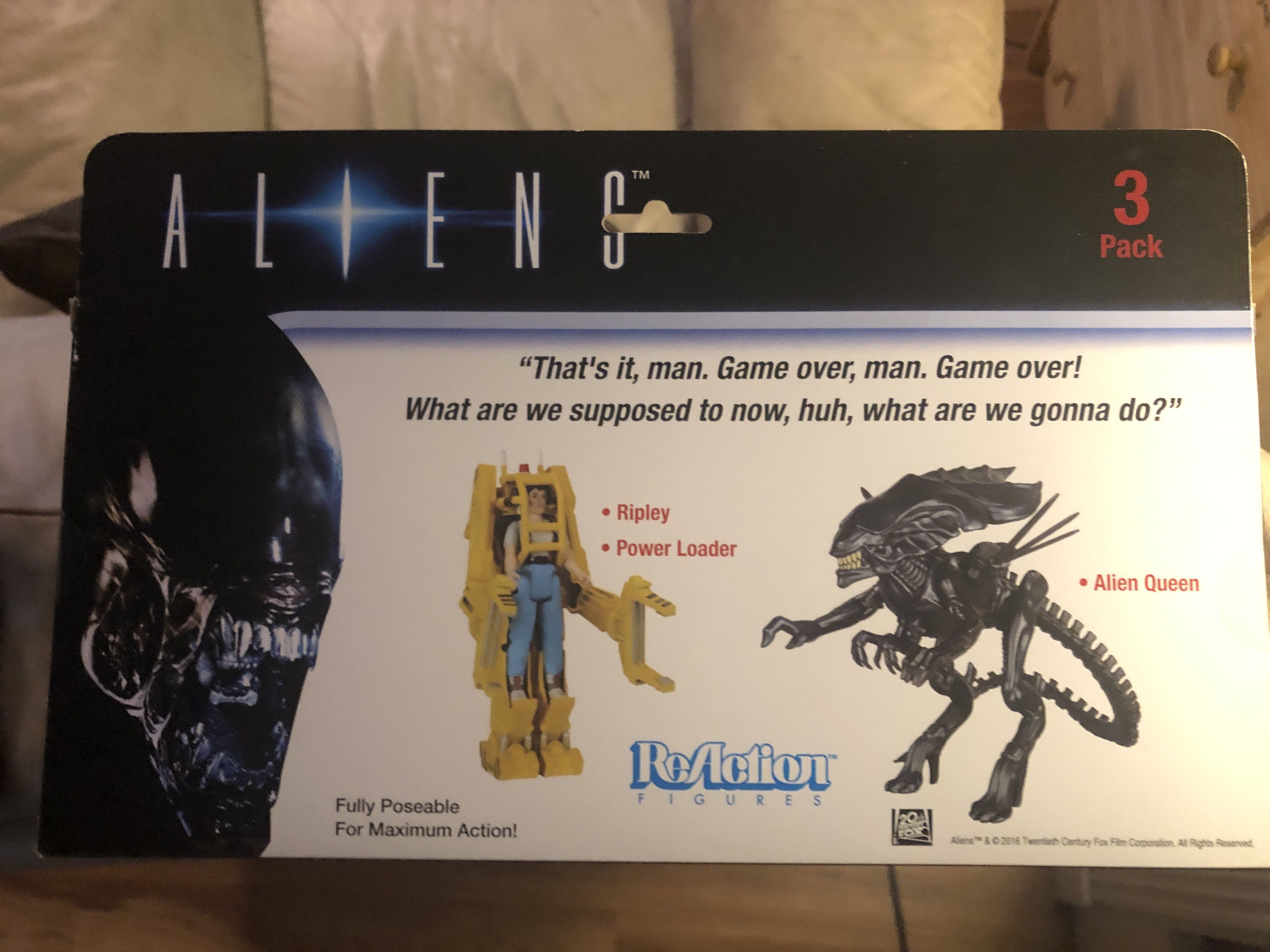 Aliens 3 Pack Reaction - Funko action figure collectible [Barcode 849803096465] - Main Image 2