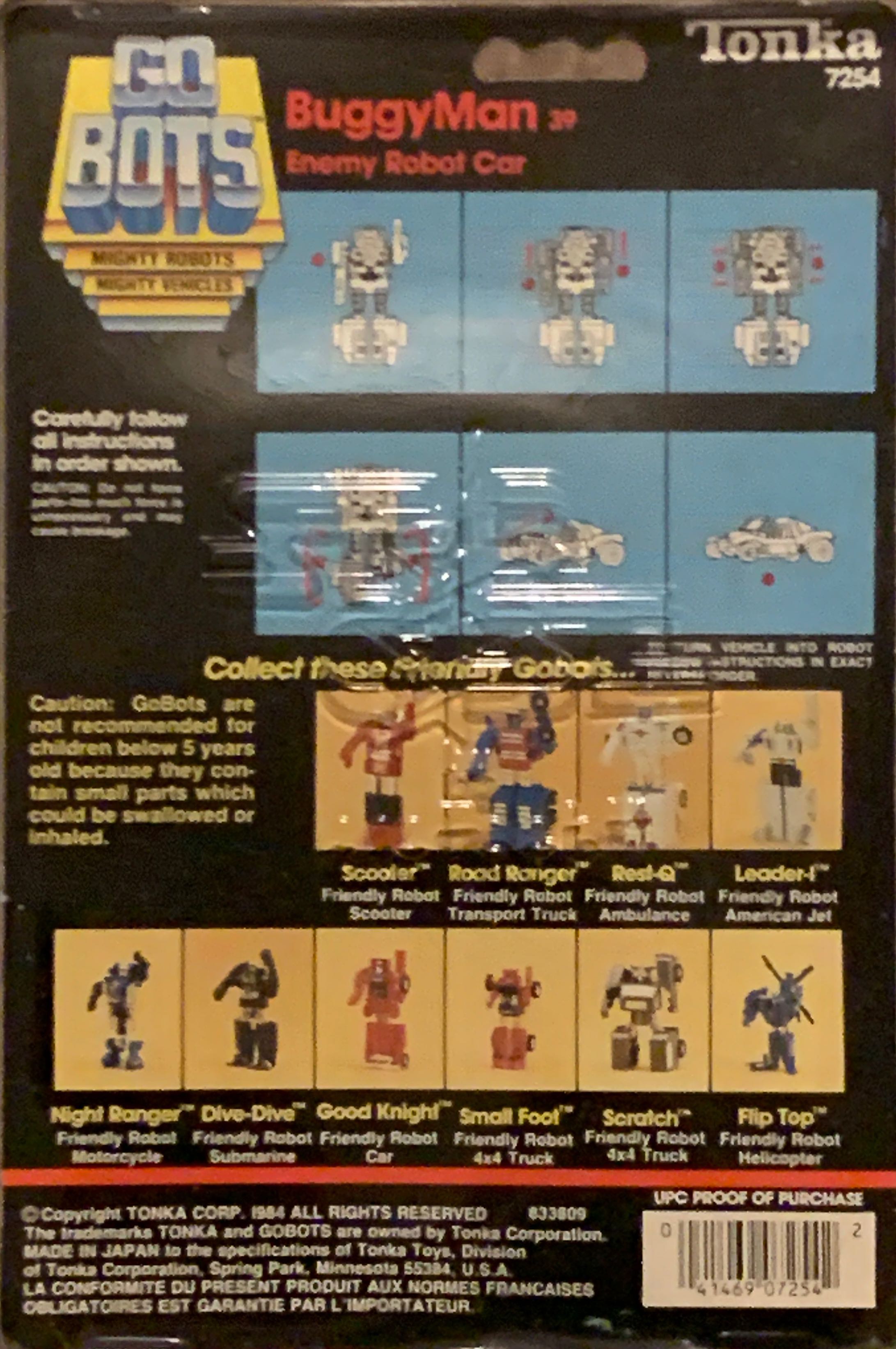 BuggyMan Orange Variant (Gobots) - Tonka (Gobots) action figure collectible - Main Image 2