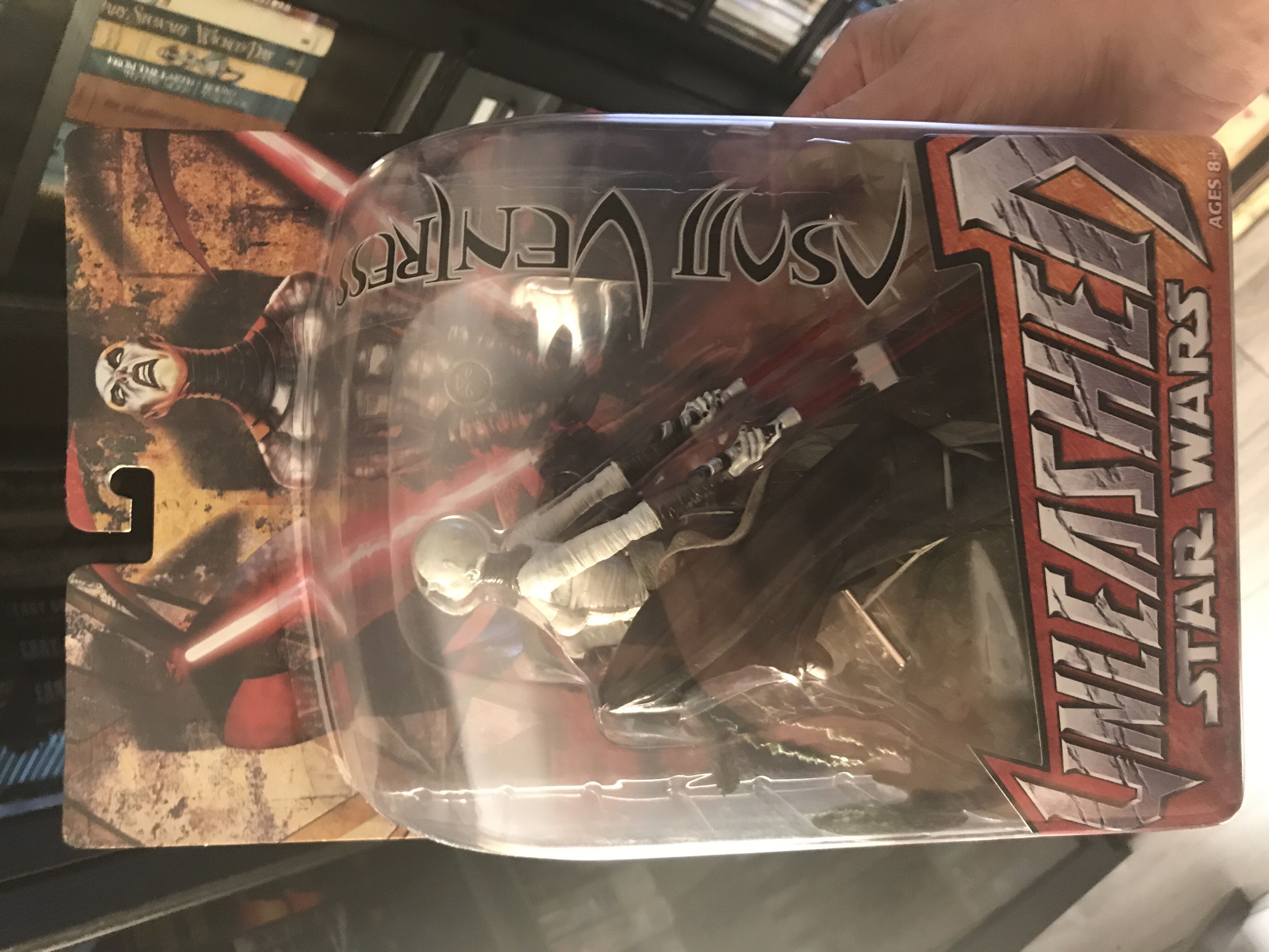 Asajj Ventress - Hasbro (Star Wars: The Clone Wars Micro Series) action figure collectible [Barcode 653569045328] - Main Image 1