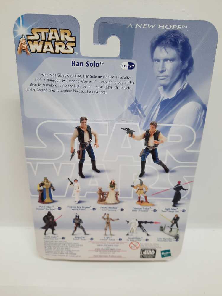 Han Solo - Hasbro (Star Wars - Saga) action figure collectible [Barcode 076930847084] - Main Image 2