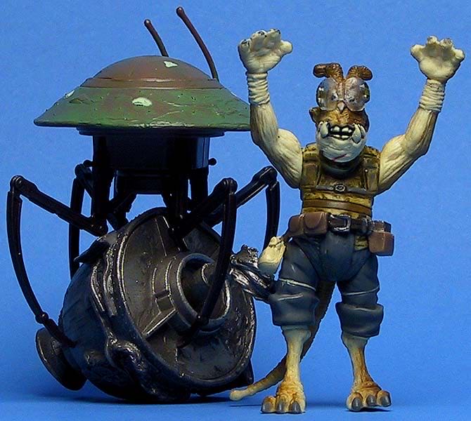 Teemto Pagalies (Pod Racer) - Hasbro (SAGA Phase 1) action figure collectible [Barcode 076930848135] - Main Image 4