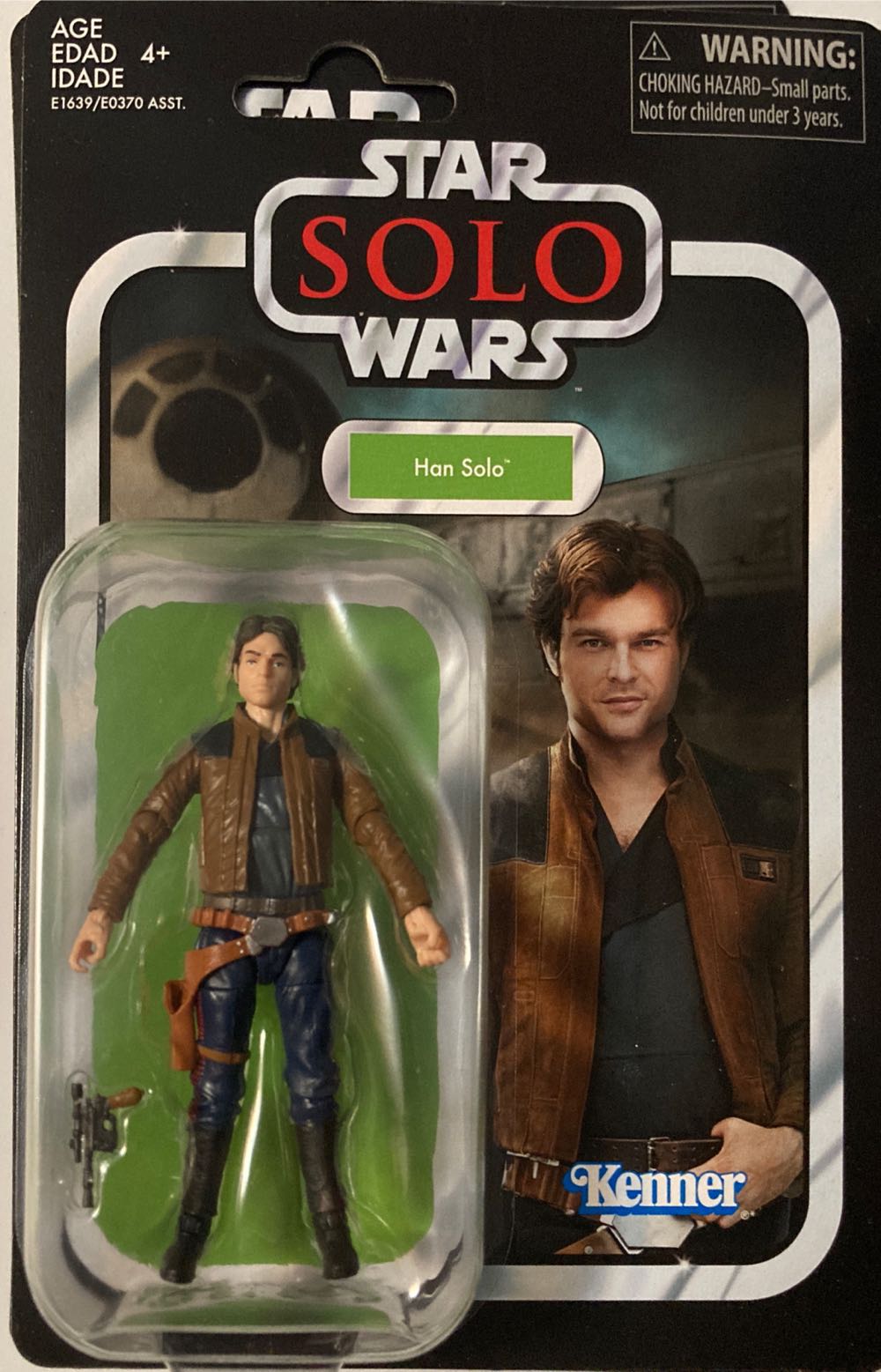 Han Solo VC124 - Hasbro (Star Wars Vintage Collection) action figure collectible [Barcode 630509611799] - Main Image 3