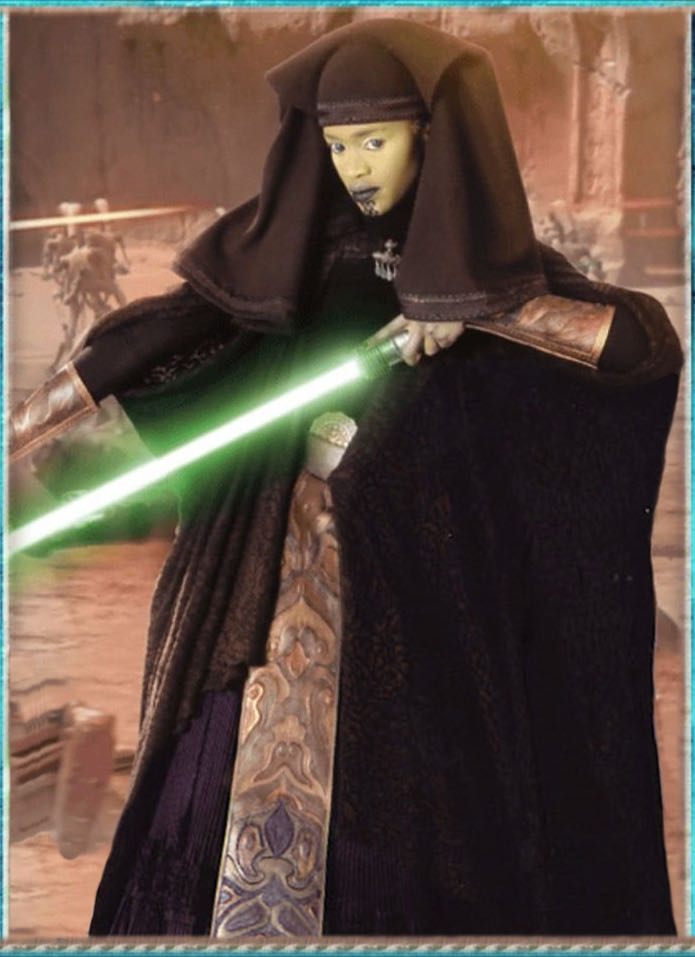 Luminara Unduli Jedi Master - Hasbro (Saga (Phase I)) action figure collectible [Barcode 076930848333] - Main Image 4