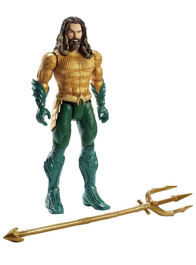 AQUAMAN Movie - Aquaman Figure - Mattel (Aquaman Movies) action figure collectible [Barcode 887961685596] - Main Image 2