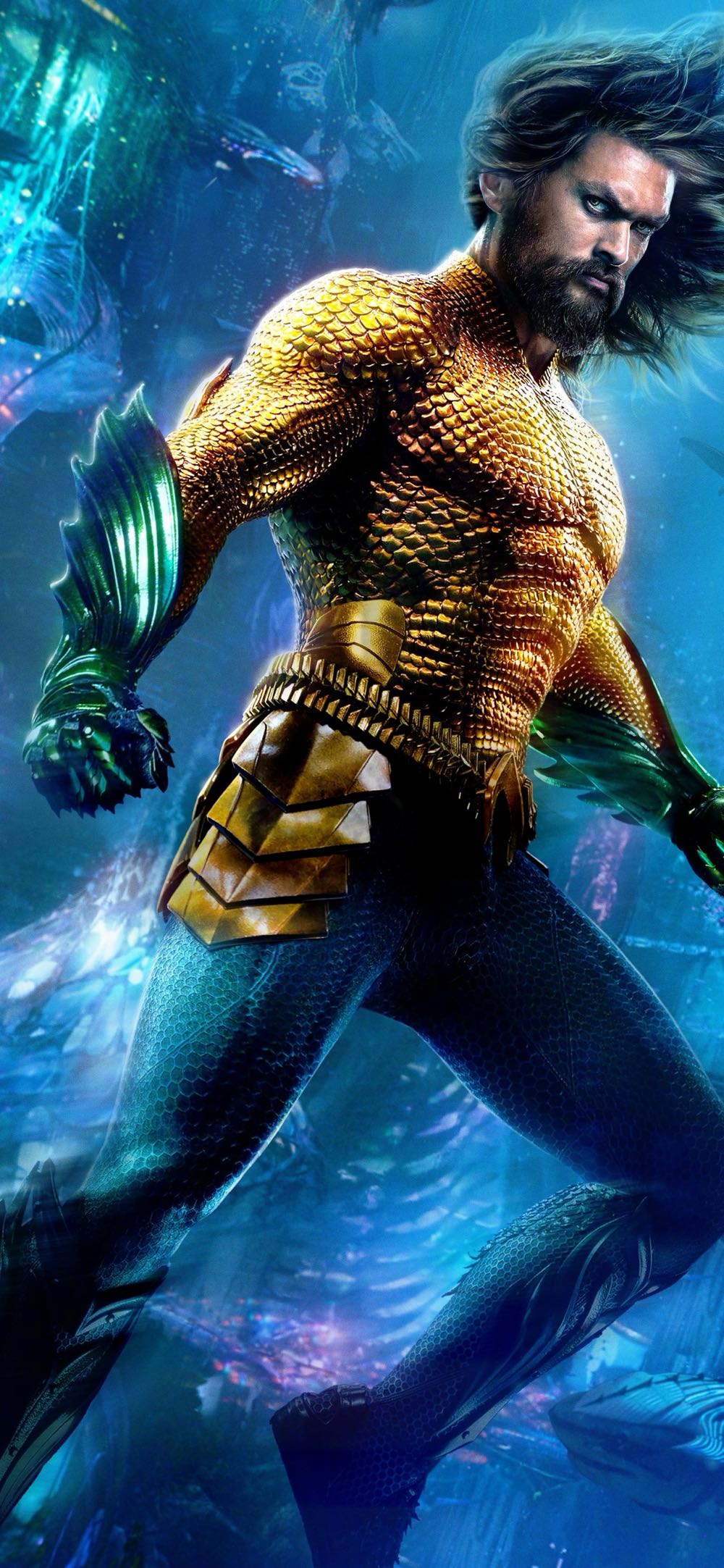 AQUAMAN Movie - Aquaman Figure - Mattel (Aquaman Movies) action figure collectible [Barcode 887961685596] - Main Image 3