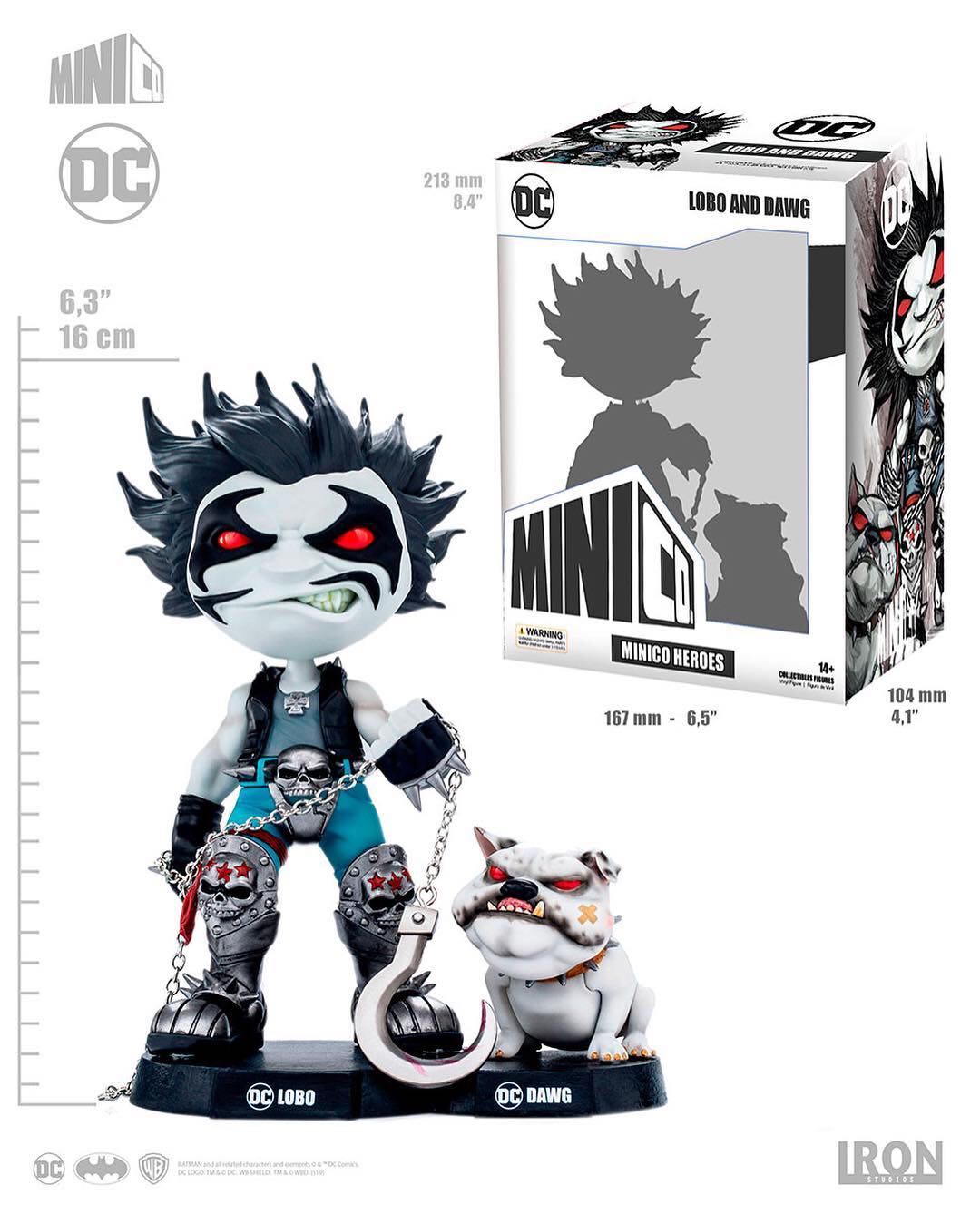 Lobo - Mini Co (DC Comics Mini Co) action figure collectible - Main Image 4