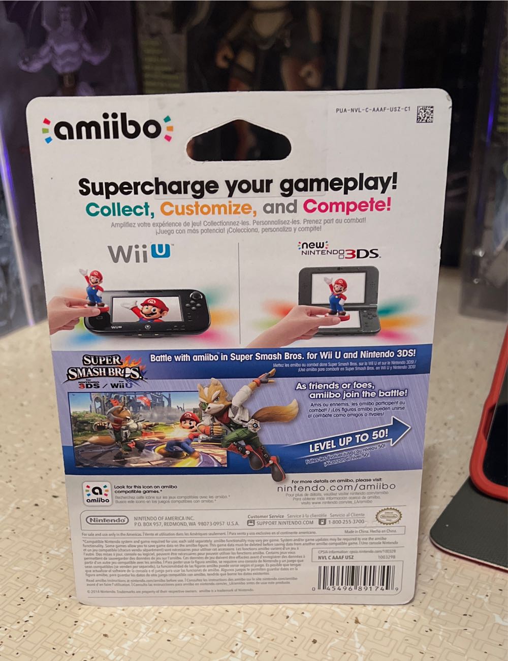 Amiibo (Fox) - Nintendo Amiibo action figure collectible [Barcode 045496891749] - Main Image 3