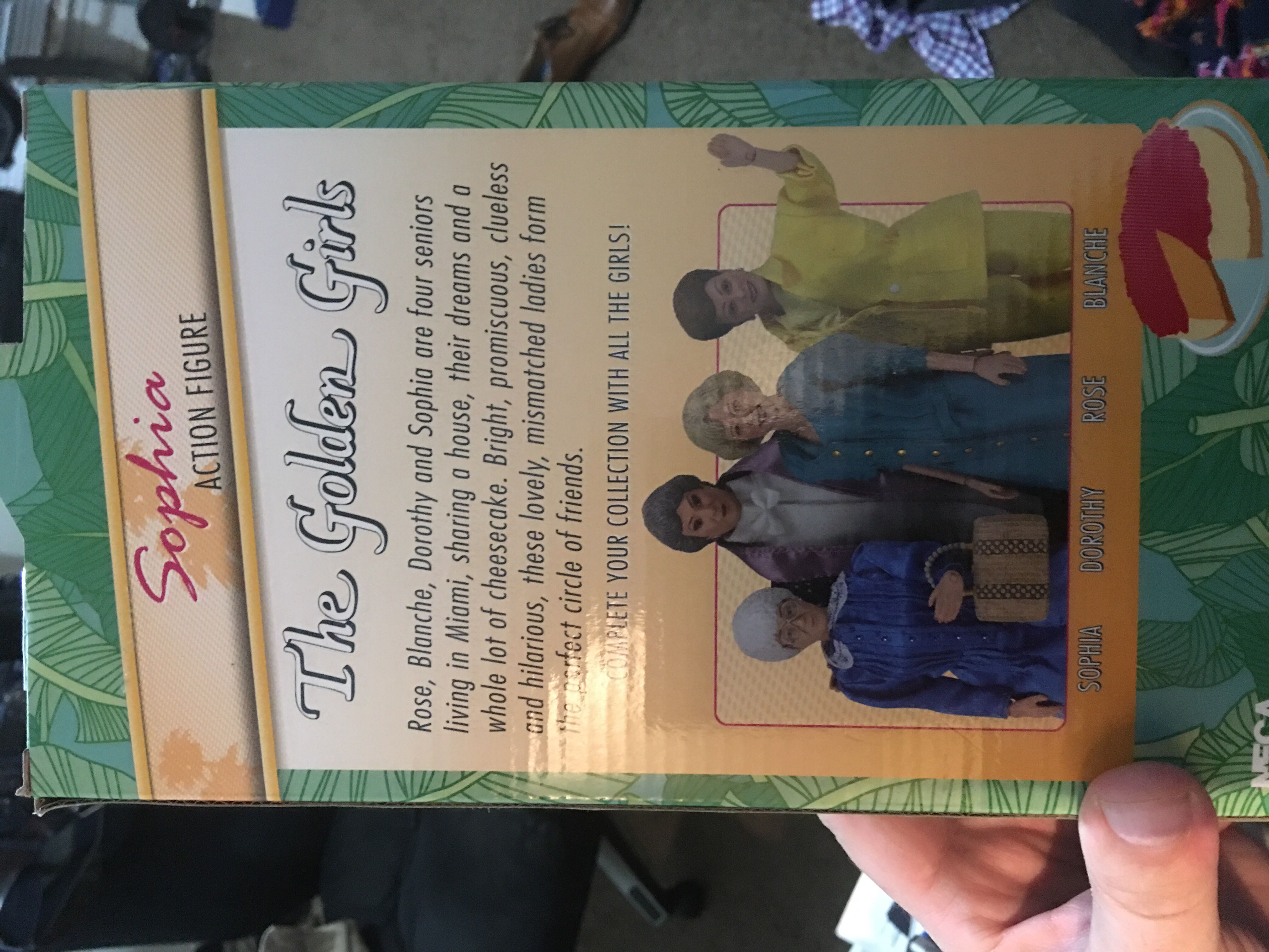 Sophia Action Figure - Neca (The Golden Girls) action figure collectible [Barcode 634482448960] - Main Image 2