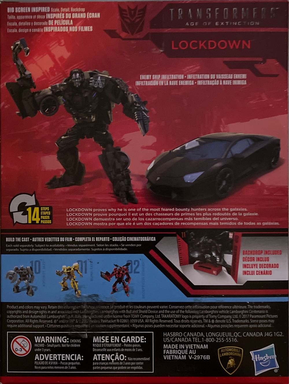 Lockdown #11 - Hasbro (Transformers Deluxe Class) action figure collectible [Barcode 630509697694] - Main Image 4