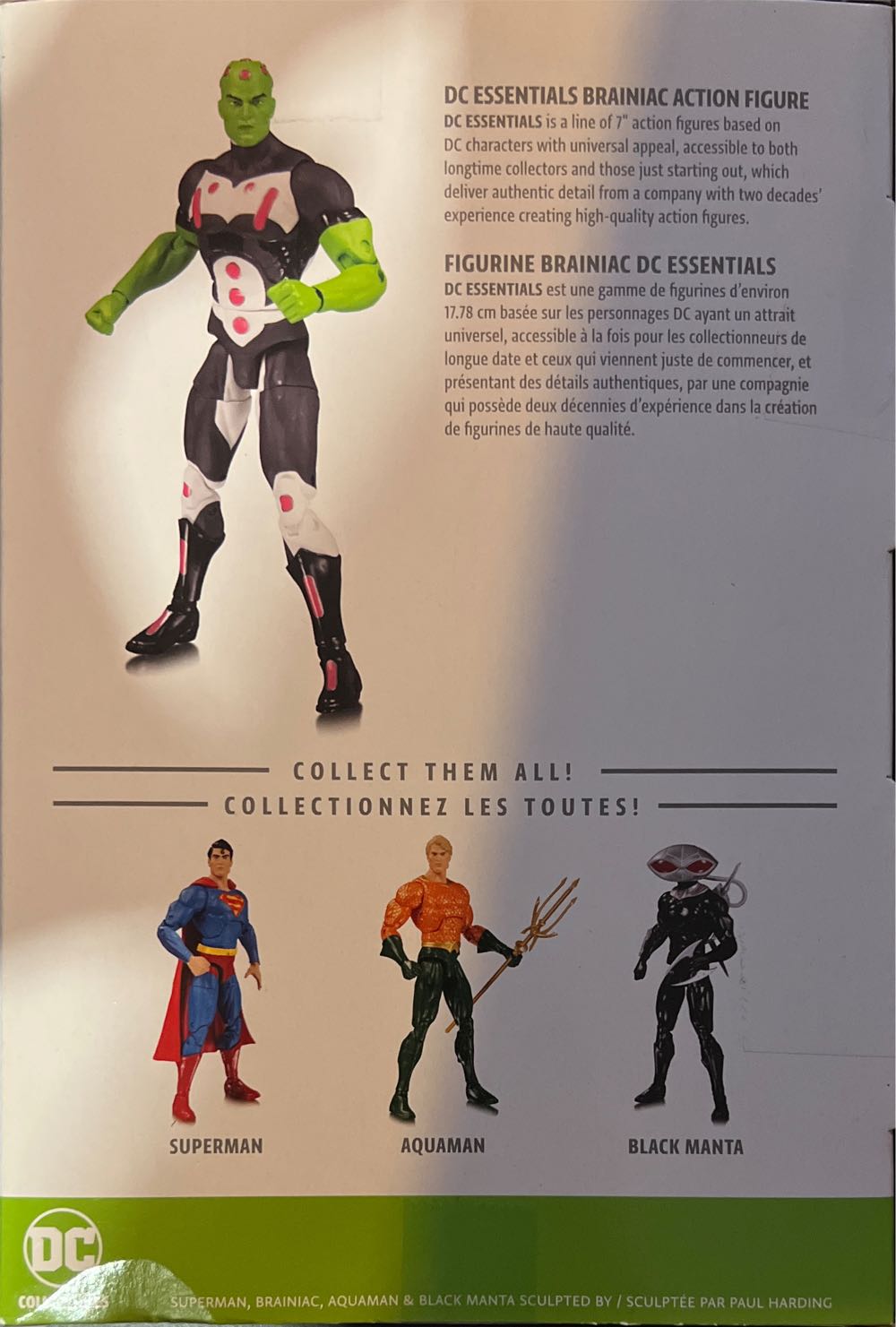 Brainiac - DC Essentials (DC Collectibles) (Superman) action figure collectible [Barcode 761941354415] - Main Image 2