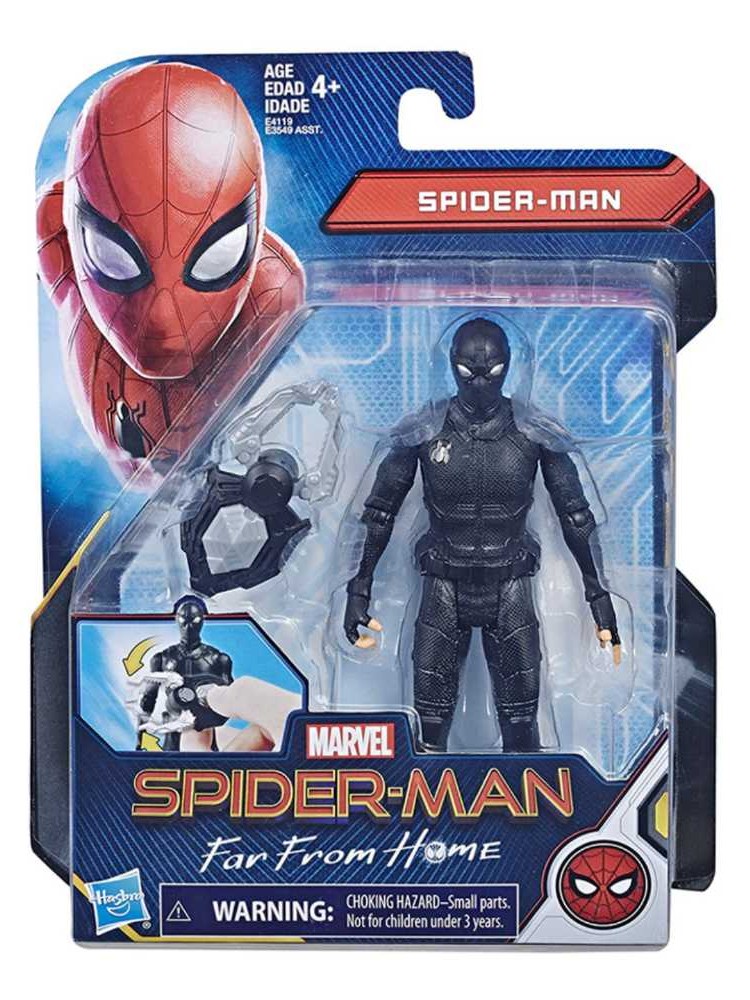 BLACK SUIT SPIDER-MAN  action figure collectible [Barcode 630509768615] - Main Image 2