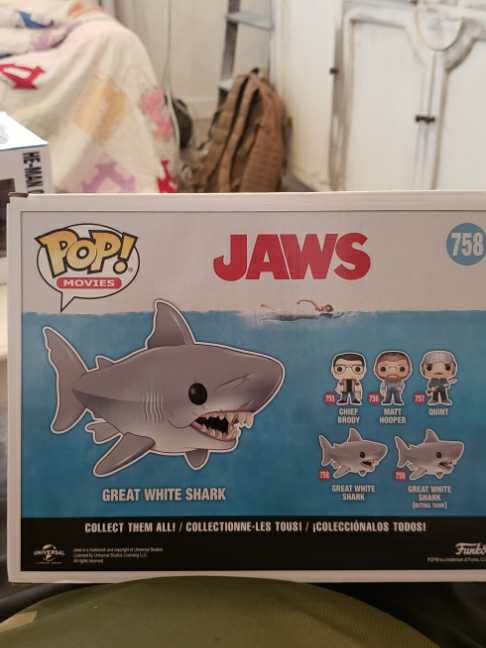 Great White Shark - Funko (Jaws) action figure collectible [Barcode 889698385657] - Main Image 2