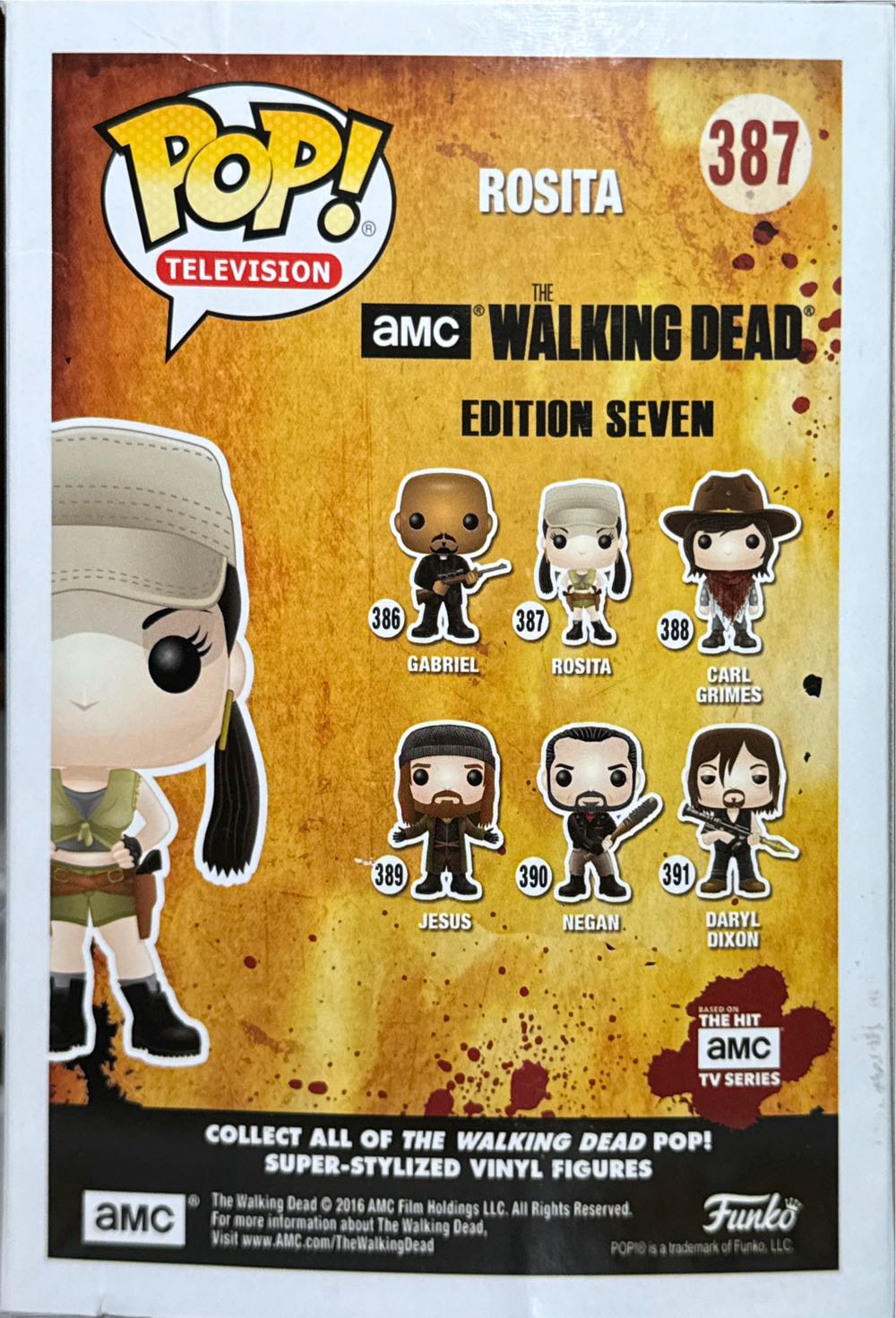 Rosita - Funko (The Walking Dead) action figure collectible [Barcode 889698110679] - Main Image 2