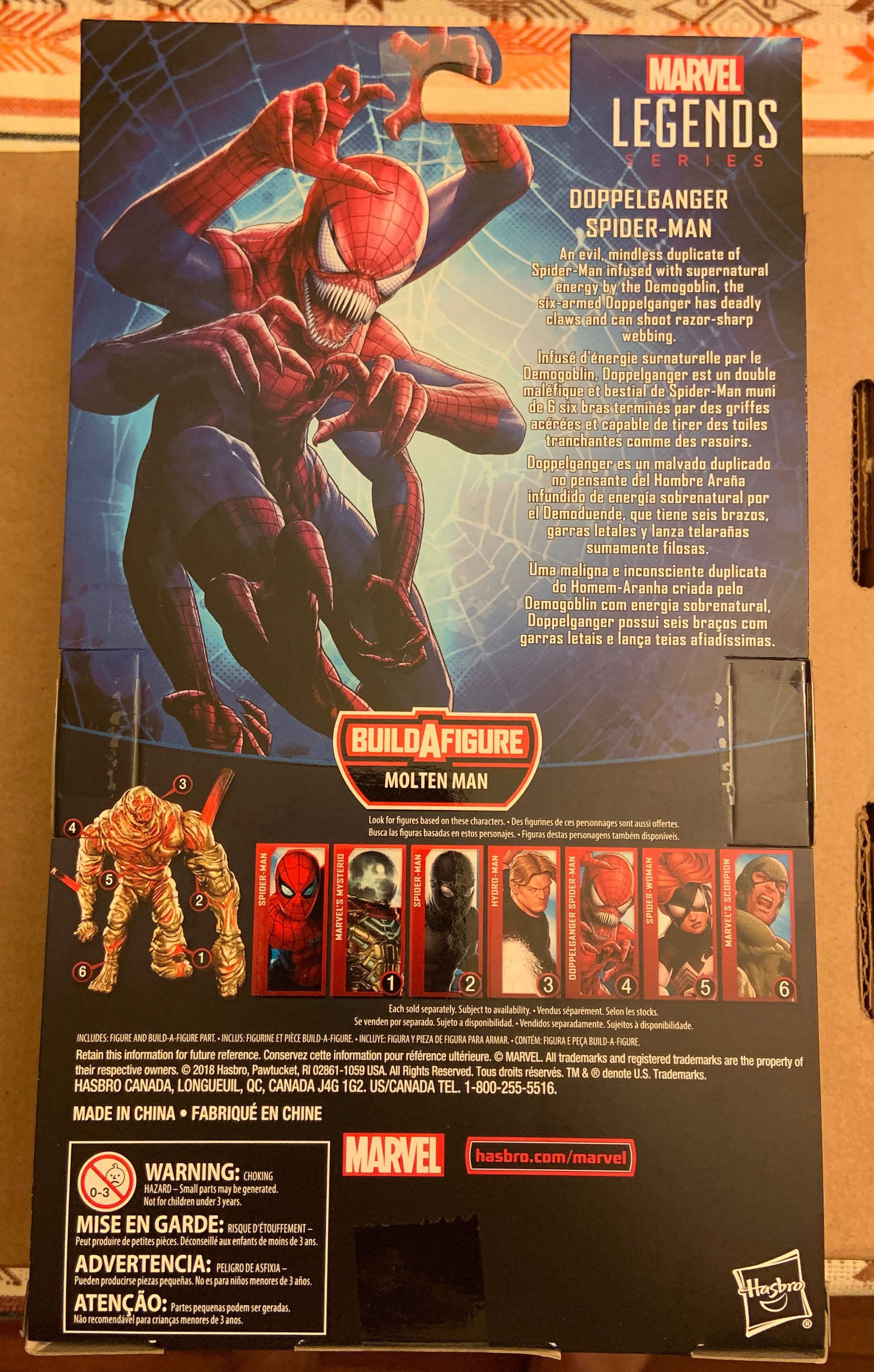 Marvel Legends Doppelganger - Hasbro (Marvel Legends) action figure collectible [Barcode 630509817184] - Main Image 3