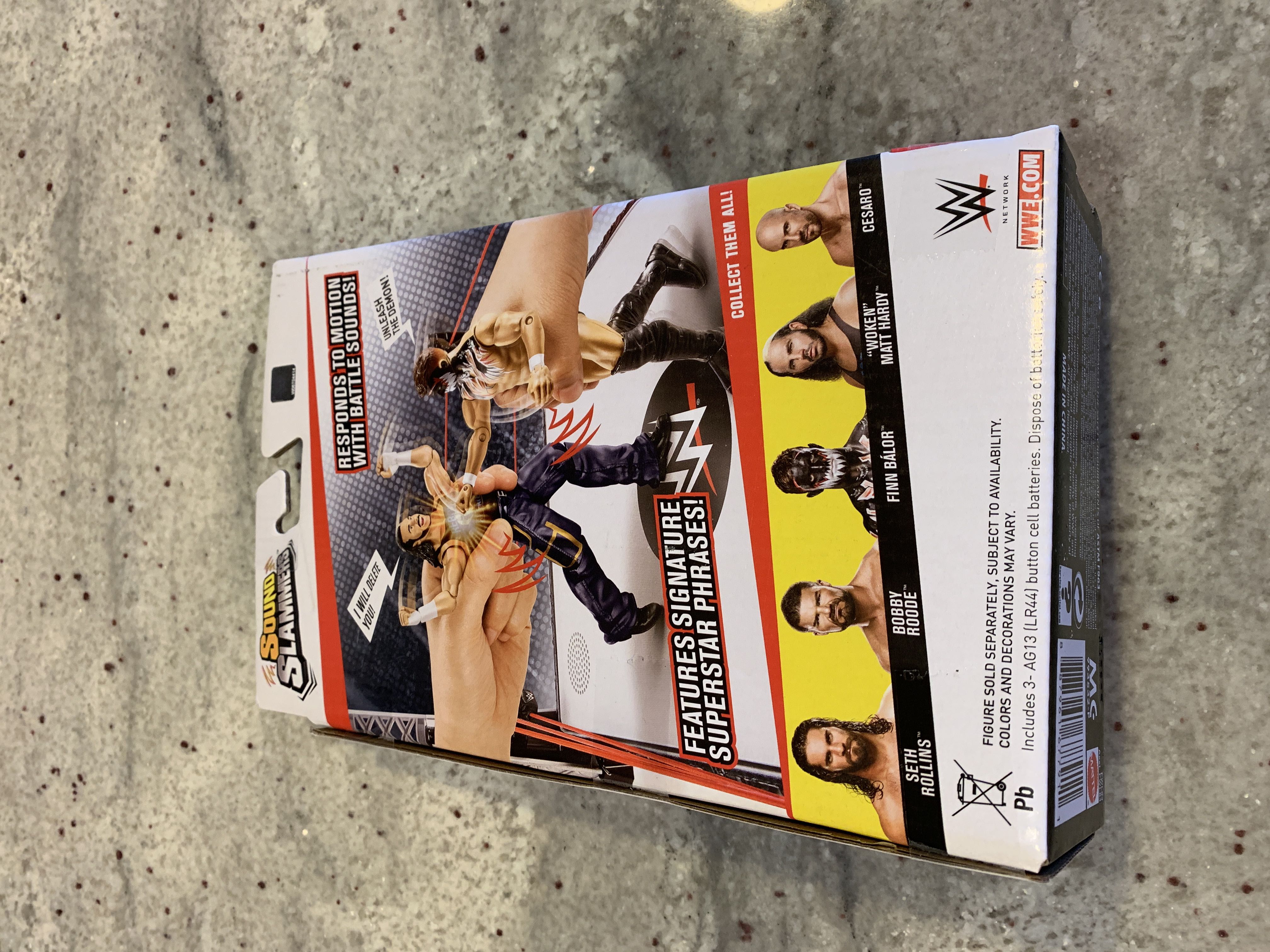 Finn Balor Sound Slammer   action figure collectible [Barcode 887961677911] - Main Image 2