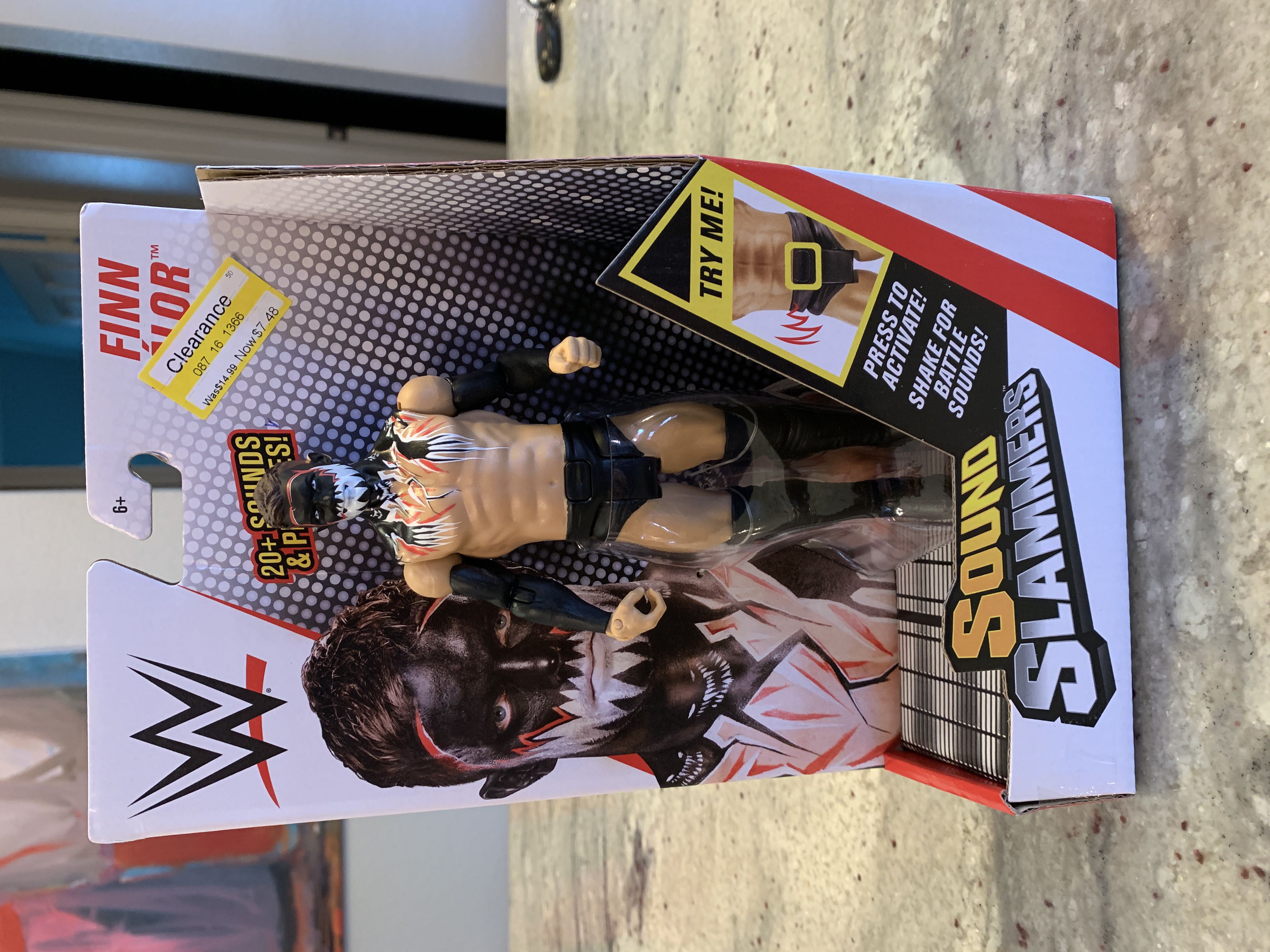 Finn Balor Sound Slammer   action figure collectible [Barcode 887961677911] - Main Image 3