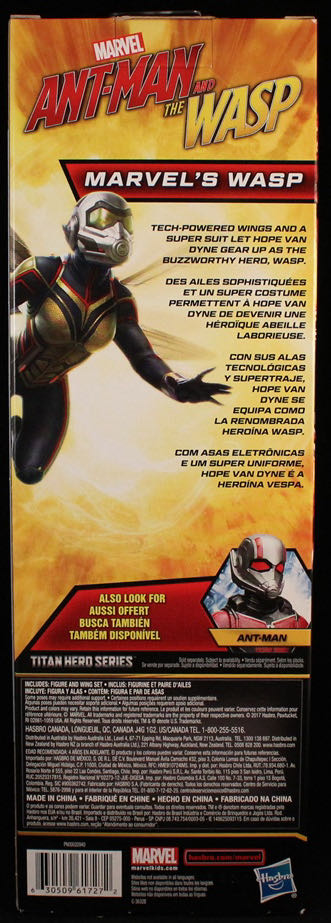 Marvels wasp - Hasbro (Action Figure) action figure collectible [Barcode 630509617272] - Main Image 2