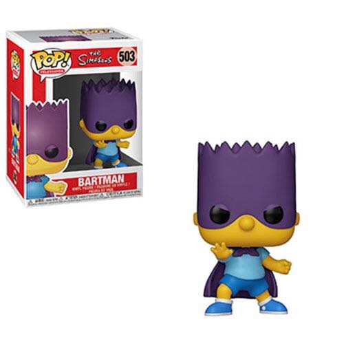 #503 Bartman - Funko (The Simpsons) action figure collectible [Barcode 889698338769] - Main Image 1