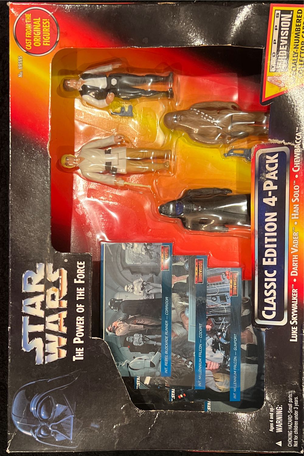 Classic Edition 4 Pack - Kenner (Star Wars Power Of The Force (Red Card)) action figure collectible [Barcode 076281695952] - Main Image 3