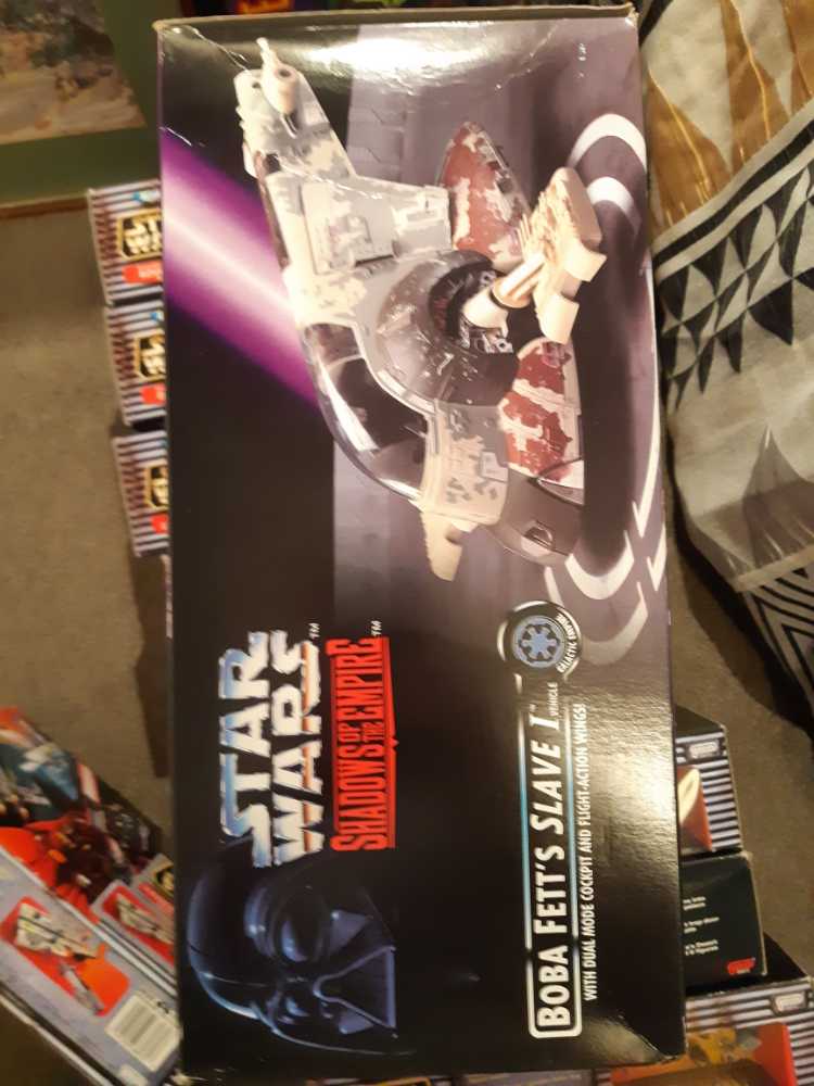 Shadows Of The Empire Boba Fett’s Slave I - Hasbo / Kenner (Power Of The Force - Vehicle) action figure collectible [Barcode 076281695655] - Main Image 3