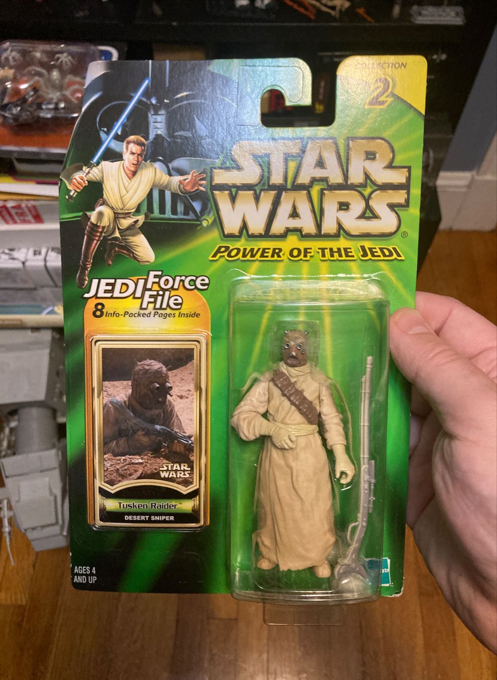 Tusken Raider - Hasbro (Power Of The Jedi) action figure collectible [Barcode 076930842485] - Main Image 4