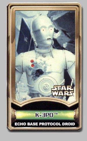 K-3PO - Hasbro (Star Wars: Power of the Jedi: 3”) action figure collectible [Barcode 076930846438] - Main Image 4
