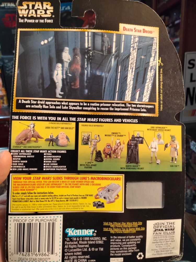 Death Star Droid w/ Mouse Droid - Hasbro (Star Wars: Episode IV - A New Hope) action figure collectible [Barcode 076281698625] - Main Image 2