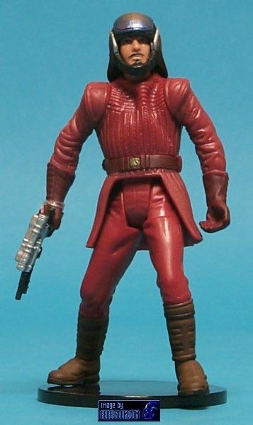 Naboo Royal Guard With Blaster Pistol And Helmet - Star Wars Episode 1 - Hasbro (Star Wars) action figure collectible [Barcode 076281840833] - Main Image 3