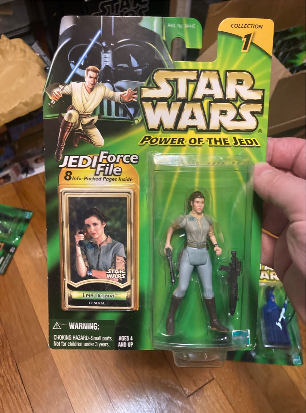 Leia Organa (General) - Hasbro (Star Wars: Power of the Jedi: 3”) action figure collectible [Barcode 076930846421] - Main Image 4