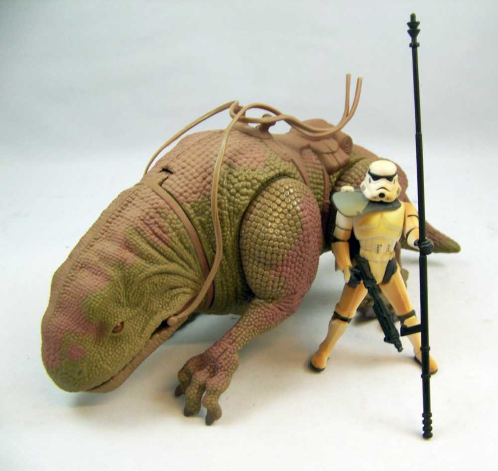Creature Pack Dewback & Sandtrooper - Hasbro / Kenner (Star Wars - Saga) action figure collectible [Barcode 076281697437] - Main Image 4