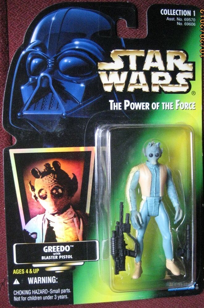 Greedo - Hasbro (Power Of The Force ( CommTech Chip )) action figure collectible [Barcode 076930842010] - Main Image 4