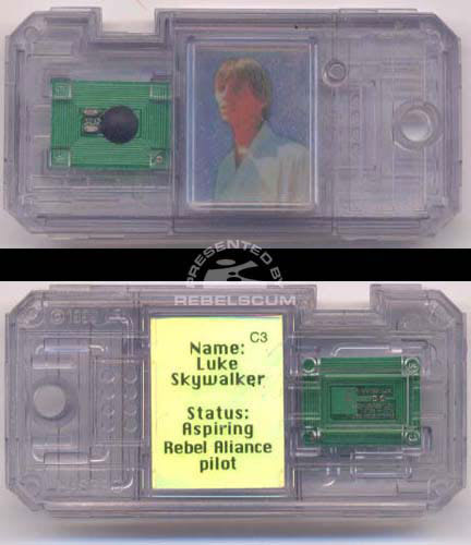 POTF - Luke Skywalker - Hasbro (Star Wars - Power of the Force - Green Card) action figure collectible [Barcode 076930842119] - Main Image 4