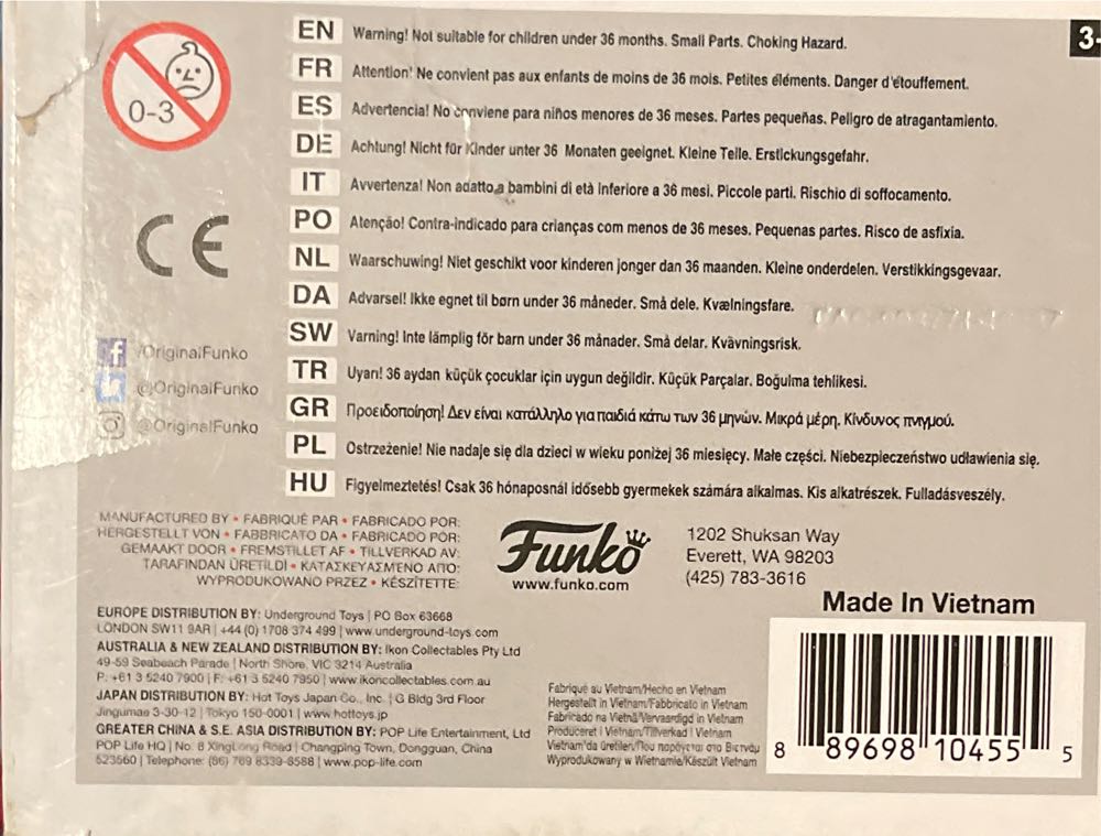 Chirrut Imwe - Funko (Rogue One: A Star Wars Story) action figure collectible [Barcode 889698104555] - Main Image 4