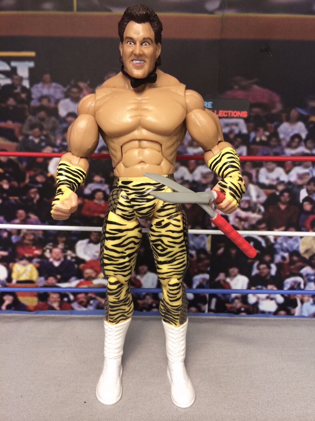 Brutus “The Barber” Beefcake - Jakks Pacific (WWE Deluxe Classic) action figure collectible [Barcode 039897936987] - Main Image 2