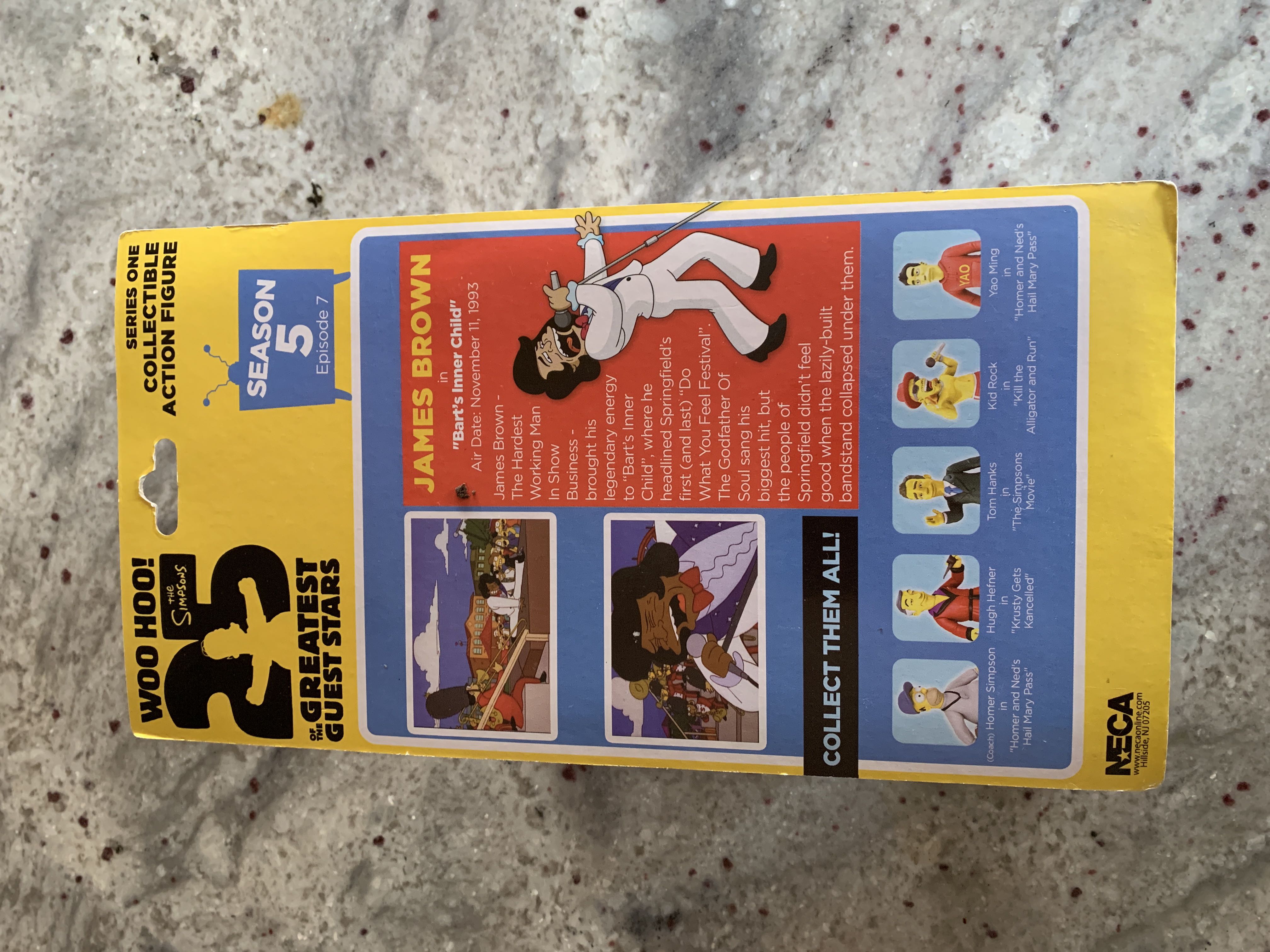 Neca James Brown  action figure collectible [Barcode 634482160053] - Main Image 2