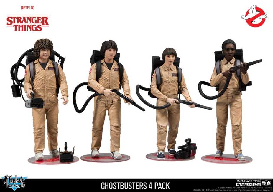 McFarlane Toys Netflix Stranger Things Ghostbusters - McFarlane Toys (Stranger Things) action figure collectible [Barcode 787926130751] - Main Image 4