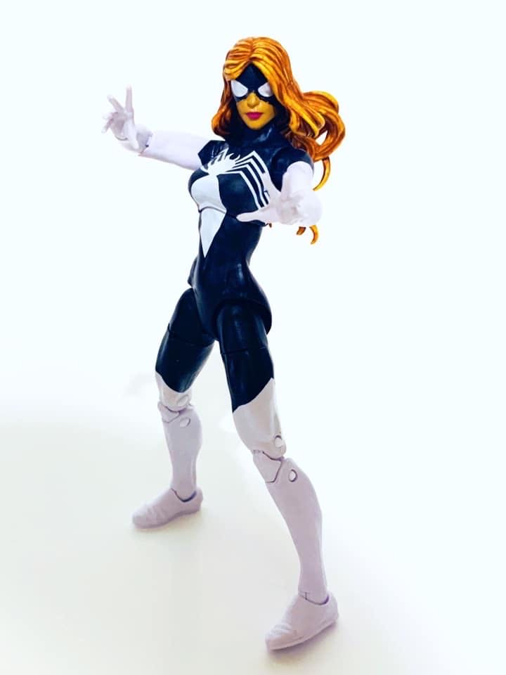 Marvel Legends Spider-Man Far From Home SPIDER-WOMAN (BAF Molten Man Series) - Hasbro (Marvel Legends) action figure collectible [Barcode 630509817283] - Main Image 3