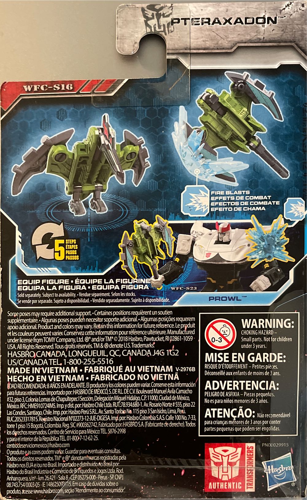 Pteraxadon - Hasbro (Battle Masters) action figure collectible [Barcode 630509769919] - Main Image 4