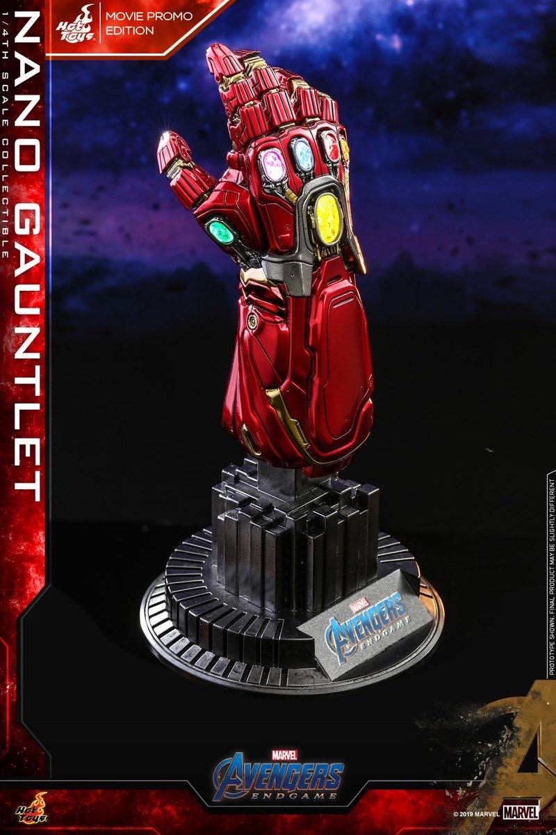 Nano Gauntlet: (movie Promo Edition) Iron Man Version (Avengers: Endgame) - Hot Toys (Avengers Endgame) action figure collectible - Main Image 2