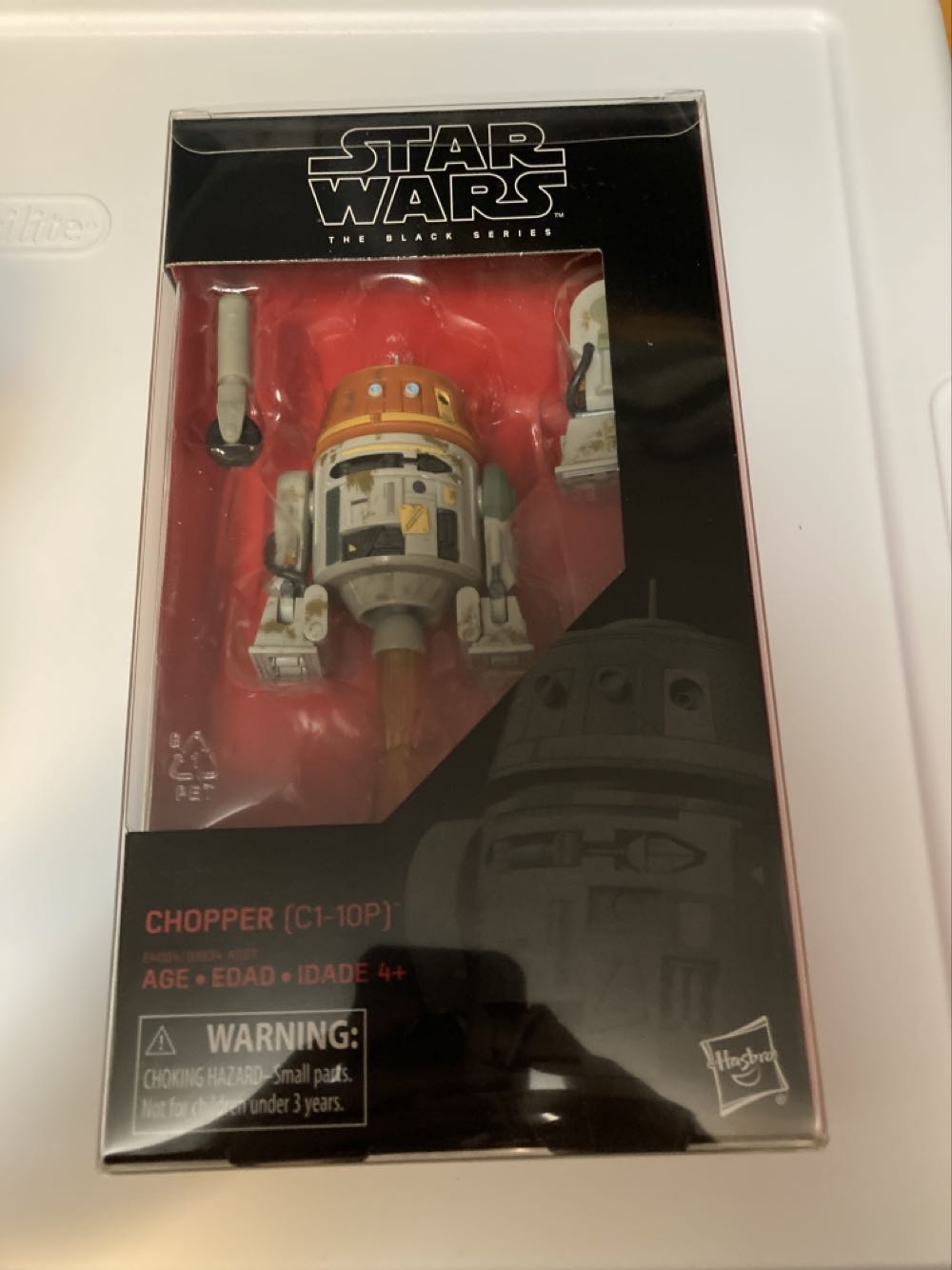 Chopper (C1-10P) (Rebel’s ) - Hasbro (Star Wars Black 6”) (Starwars Black 6 inch) action figure collectible [Barcode 630509794003] - Main Image 3