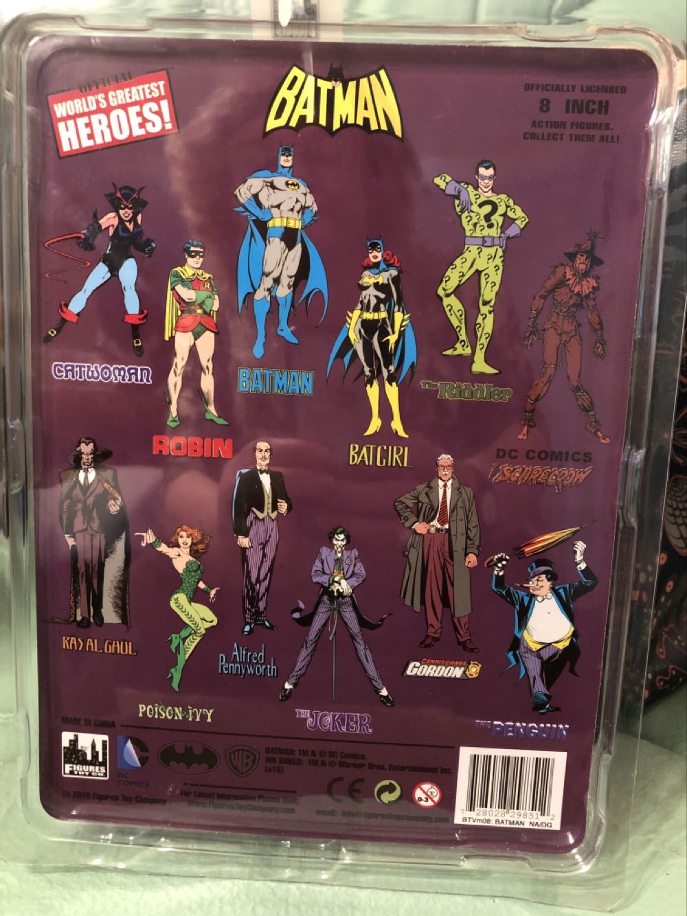 Batman - Figures Toy Company (Official World’s Greatest Heroes!) action figure collectible [Barcode 728028298512] - Main Image 2