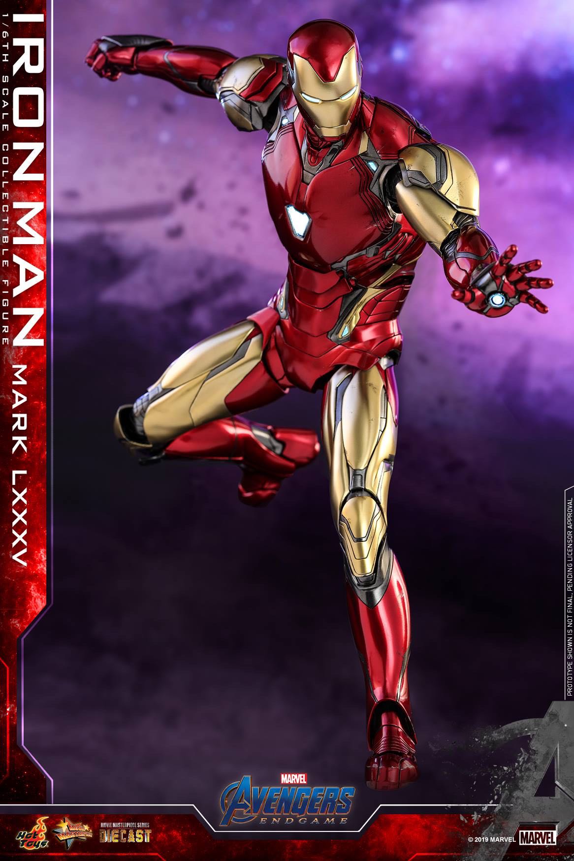 Iron Man: Mark LXXXV (Endgame) - Hot Toys (MARVEL) action figure collectible - Main Image 1